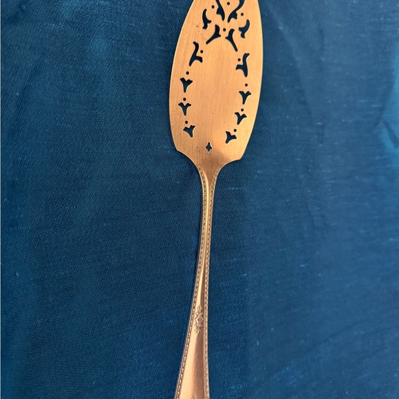 Large Pastry Cake Pie Server-Simon George H. Rogers Silverplate Berkeley design - Picture 2 of 10